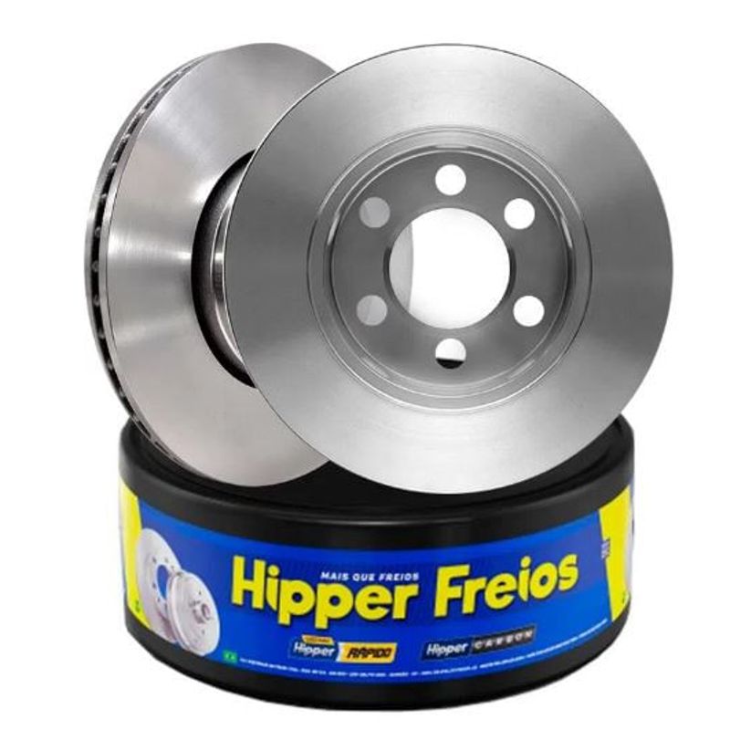 DISCO DE FREIO TRASEIRO VENTILADO SEM CUBO - HIPPER FREIOS - HF41D